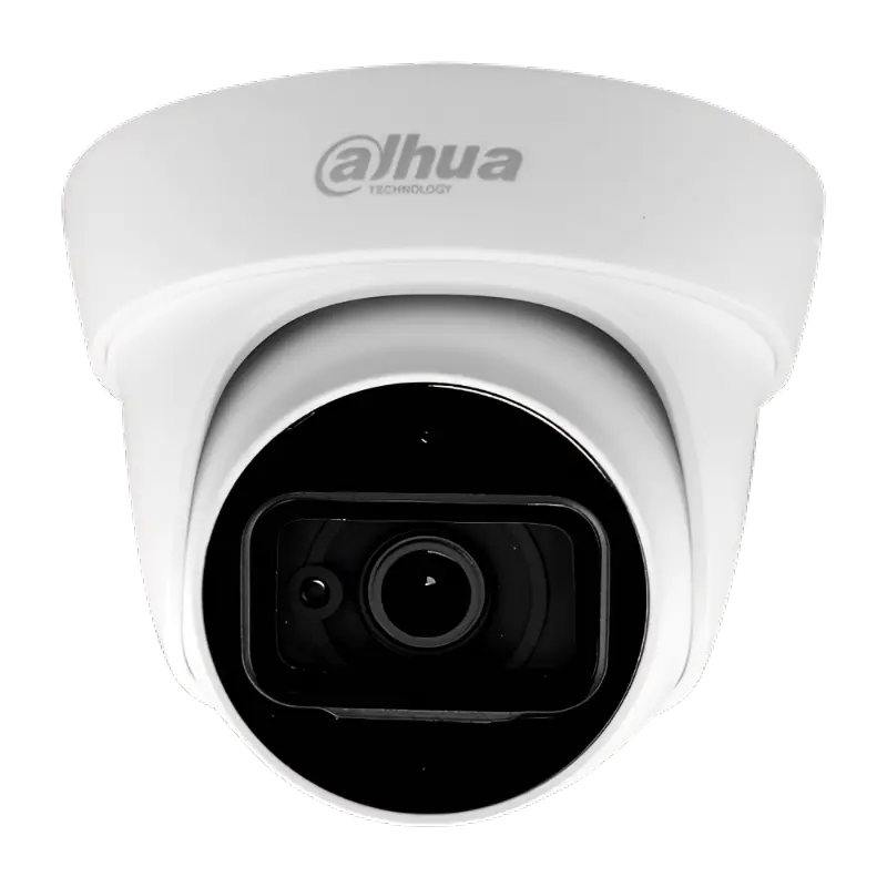 [DH-HAC-HDW1239TLQN-ALED-0280B-S2] Cámara tipo domo 4 en 1, HDCVI/CVBS/AHD/TVI, 2MP(1080p), Dia/Noche Real, FULL COLOR, luz blanca 20m, chip CMOS 1/2.8", lente fijo 3.6mm, menú OSD sobre coaxial, 2DNR, DWDR, AGC, BLC, HLC, IP67, 12VDC-600mA. Metal + Plástico 