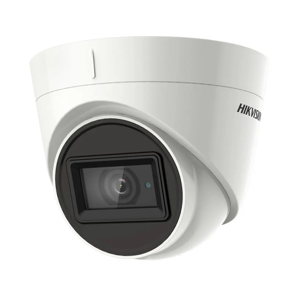 Cámara IP tipo Domo 2MP @30fps, chip CMOS, IR 30m lente fijo 2.8mm,H.265, DWDR, 3DNR, AWB, AGC, BLC, PoE, IP67. Plástico 