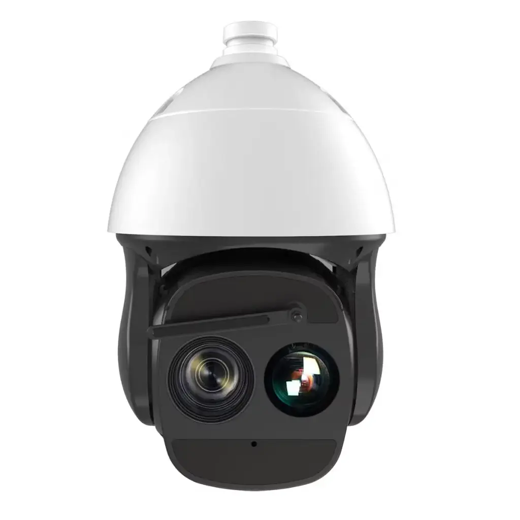 CAMARA IP PT 5MP FULL COLOR DISUASION ACTIVA LENTE FIJO IR 30M SMART H.265 MICROSD IP66 POE 