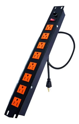 Multitoma Para Rack 8 Salidas Soportetecnologico Pdu
