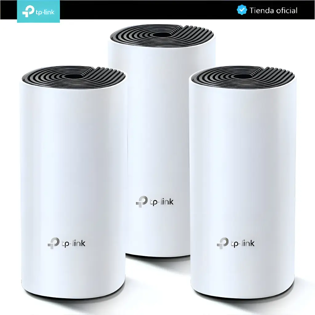 Tp-link, Sistema Wifi Malla Para El Hogar, Deco E4 (3-pack) Color Blanco