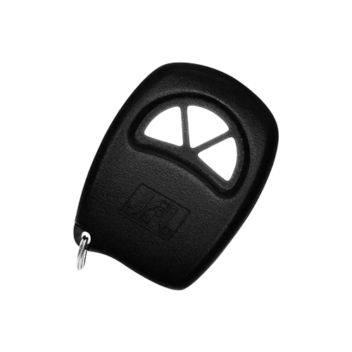 [TX4R-PR-V2] CONTROL REMOTO DE 3 BOTONES PARA EQUIPOS JFL ALCANCE INALAMBRICO 100M SIN OBSTACULOS COLOR NEGRO