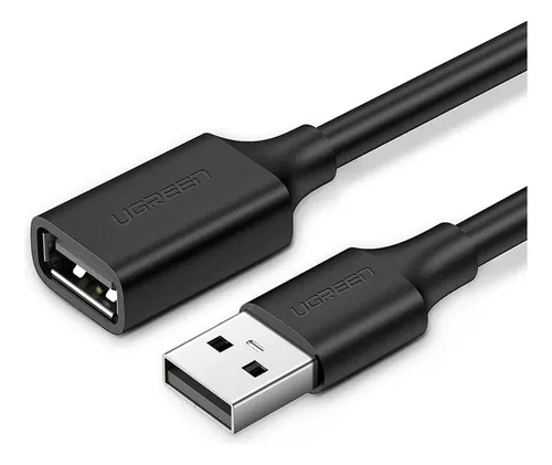 [Usb3mts] Cable de extensión Ugreen Ugreen USB 2.0 de 3 metros, extensor macho hembra