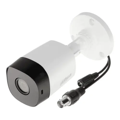 [HAC-B1A21N-0280B] Cámara tipo bala 4 en 1, HDCVI/CVBS/AHD/TVI, 2 MP(1080p), Dia/Noche Real, IR Smart Led 20m, chip CMOS 1/3", lente fijo 2,8mm, menú OSD sobre coaxial, 2DNR, DWDR, AGC, BLC, HLC, 12VDC- 250mA, IP67. PLASTICA