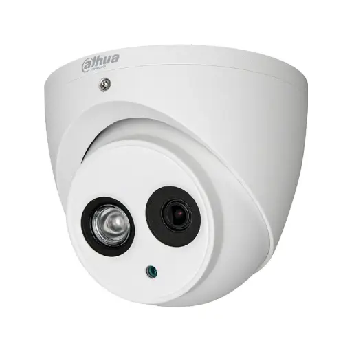 [HAC-HDW1200EMN-A0280B-S4] Cámara tipo domo 4 en 1, HDCVI/CVBS/AHD/TVI, 2 MP(1080p), Dia/Noche Real, IR Smart Led 50m, chip CMOS 1/3", lente fijo 2.8mm, Inc. Microfono. 2DNR, DWDR, AGC, BLC, HLC, IP67, 12VDC-500mA. Metálica
