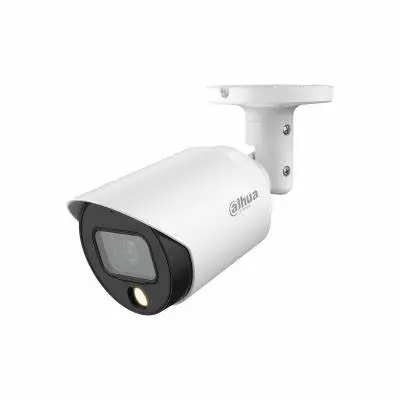 [HAC-HFW1500CN-0280B-S2] Cámara tipo bala 4 en 1, HDCVI/CVBS/AHD/TVI, 5MP@25FPSDia/Noche Real, IR Smart Led 30m, chip CMOS 1/2.7", lente fijo 2.8mm, menú OSD sobre coaxial, 2DNR, DWDR, AGC, BLC, HLC, IP67,12VDC500mA. PLASTICA